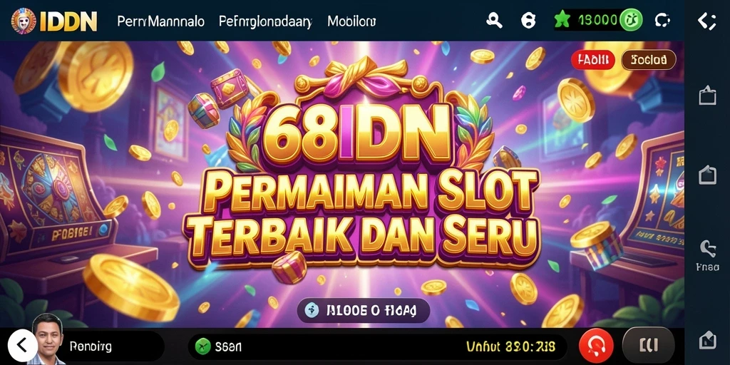 Screenshot gameplay dari 68IDN yang menunjukkan keseruan bermain Slot.