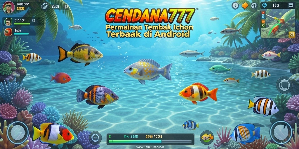 Tangkapan layar CENDANA777 menampilkan aksi menembak ikan yang seru.