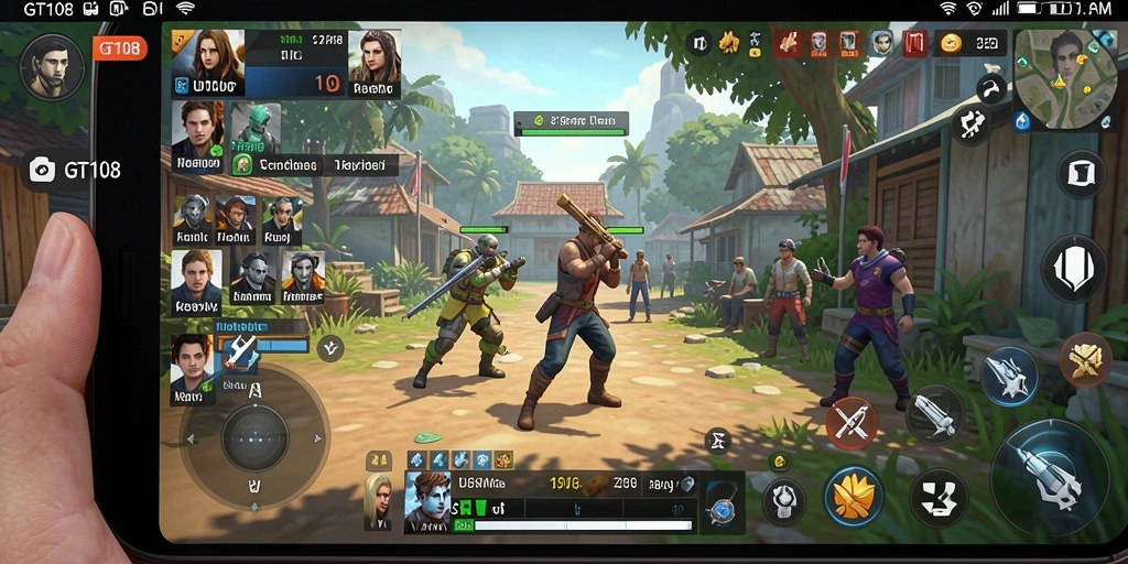 Screenshot GT108: tampilan antarmuka aplikasi Utility yang user-friendly.