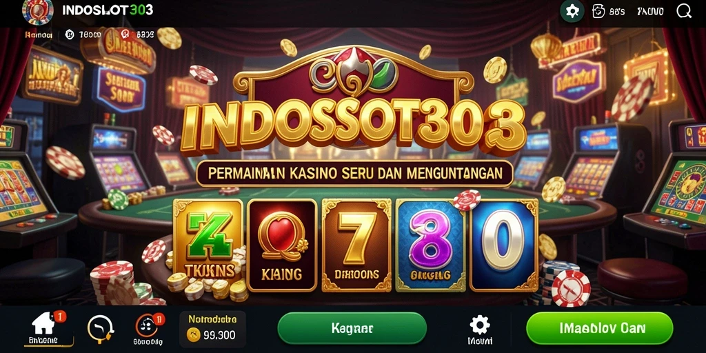 Screenshot gameplay INDOSLOT303 yang menarik dan penuh warna.