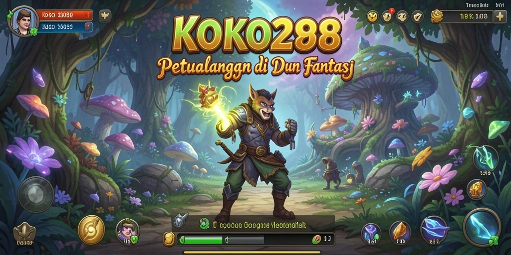 Tampilan gameplay KOKO288 yang seru dan menantang.