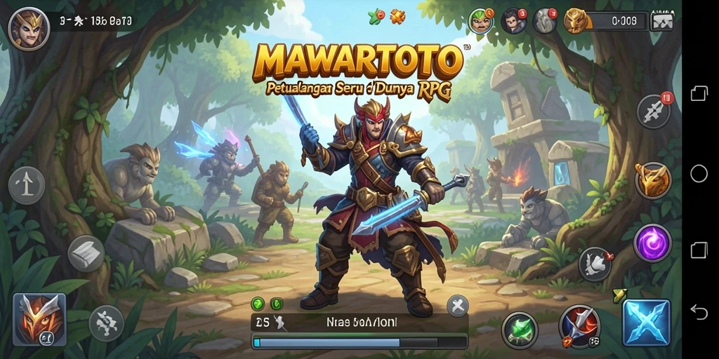 Gameplay RPG menarik dalam MAWARTOTO dengan pertarungan seru dan eksplorasi luas.