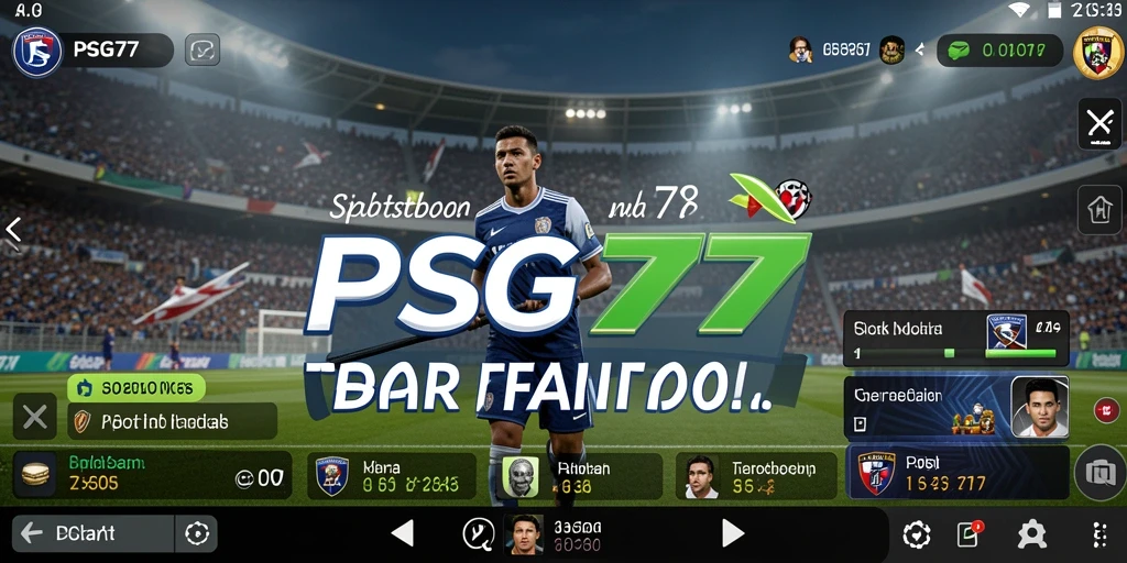 Tampilan menarik dari gameplay sportsbook PSG77 yang dinamis.