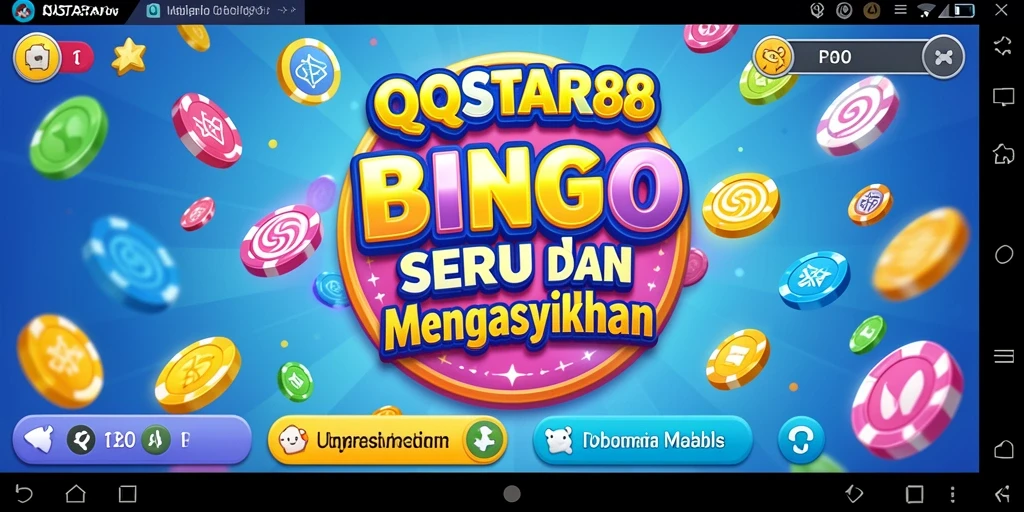 Tampilan gameplay QQSTAR88 yang penuh warna dan interaktif.