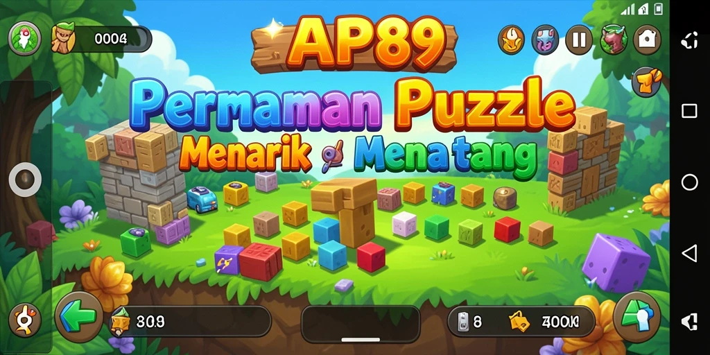 Tampilan gameplay RAP89 menampilkan teka-teki yang menantang dan menarik.