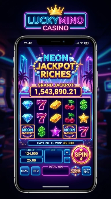 Fitur unggulan luckymino yang memudahkan pengunduhan APK.